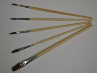 Camel Hair Artist/Touch Up Brushes