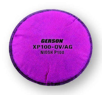 Gerson XP100-OV/AG Particulate OV/AG P100 Filters