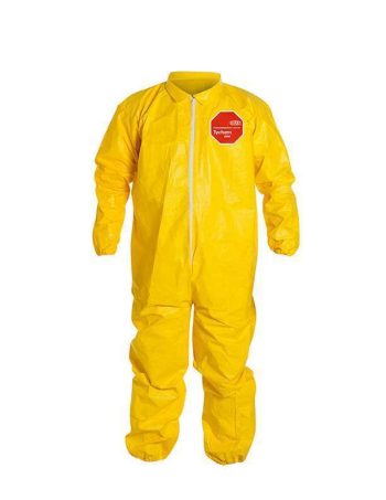 Dupont QC125 Tychem QC Coveralls with Elastic Wrist and Ankle - MFRS Direct