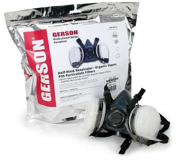 Gerson 1/2 Mask Silicone OV/P95 Respirator Kit