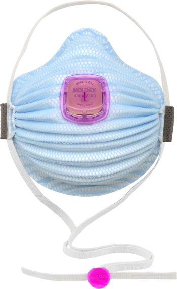 Moldex 4400 P100 Particulate Respirator with Airwave Design and Handy Strap